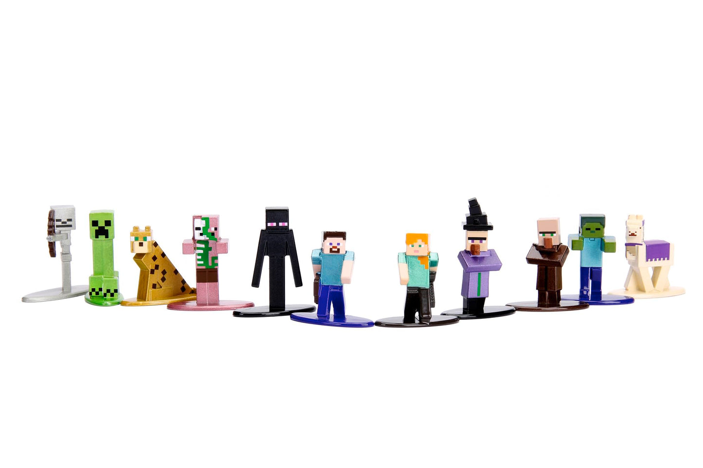 MINECRAFT NANOFIGS BLIND BAG ASSORTMENT of 1.65 inch Die Cast action figure characters to collect play and display. Perfect for gift and collector, pocket money friendly and ideal for party favours