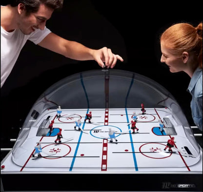 Sports Dome Hockey Table Game for Kids and Adults, with electronic scorer and arcade-style sound effects delivers big fun