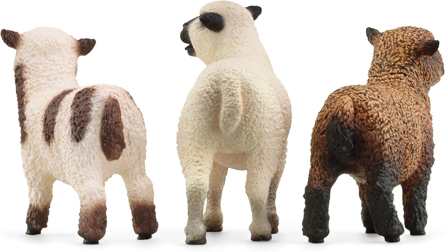 SCHLEICH 42660 FARM WORLD Sheep Friends Figurine for ages 3+, Black