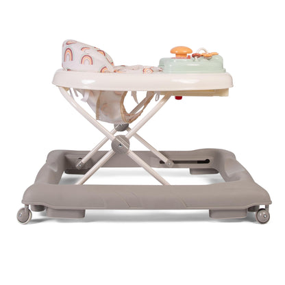 Red Kite Baby Go Round Jive electronic walker with interactive musical play tray in woodland walks design for infants.