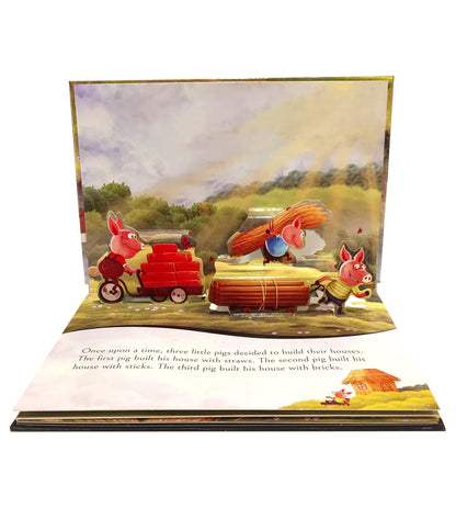 My First Pop-Up Fairy Tales - Three Little Pigs : Pop up Books for children