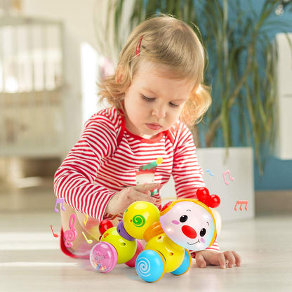 TINOTEEN Baby Musical Toys Toddler Crawling Caterpillar Toy for Babies Toddlers 6 9 12 18 Month