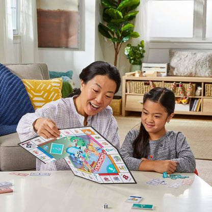 Hasbro Gaming Monopoly Junior, Family Board Game for 4+ Year Old Kids, Strategy Games for 2-6 Players