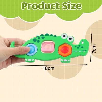 AYESY fidget popper sensory toy featuring airplane design, suitable for toddlers and children, promotes stress relief and autism support.