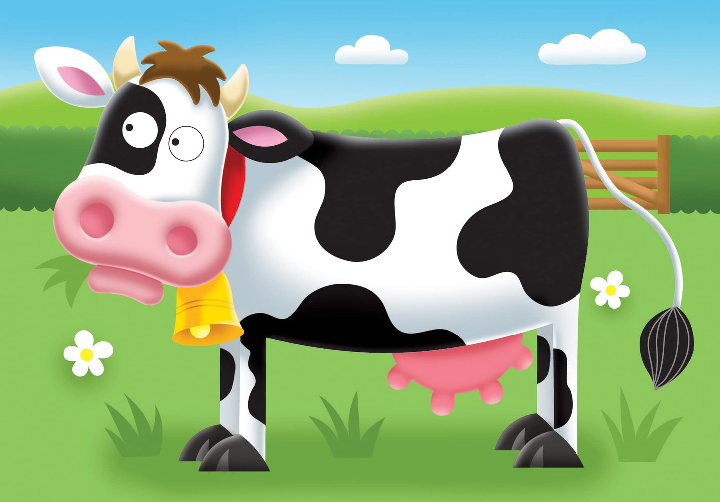 Ravensburger On The Farm, My First Jigsaw Puzzles (2, 3, 4 & 5 Piece) Educational Toys for Kids Age 18 Months and Up - Gifts for Toddlers