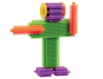 Stickle Bricks Little Builder Construction Set with 30 Pieces- Enhance Creativity and Problem-Solving Skills with Engaging and Durable STEM Toy, Suitable for Ages 18 Months+