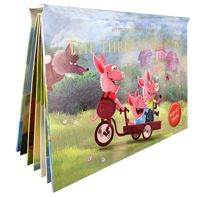 My First Pop-Up Fairy Tales - Three Little Pigs : Pop up Books for children