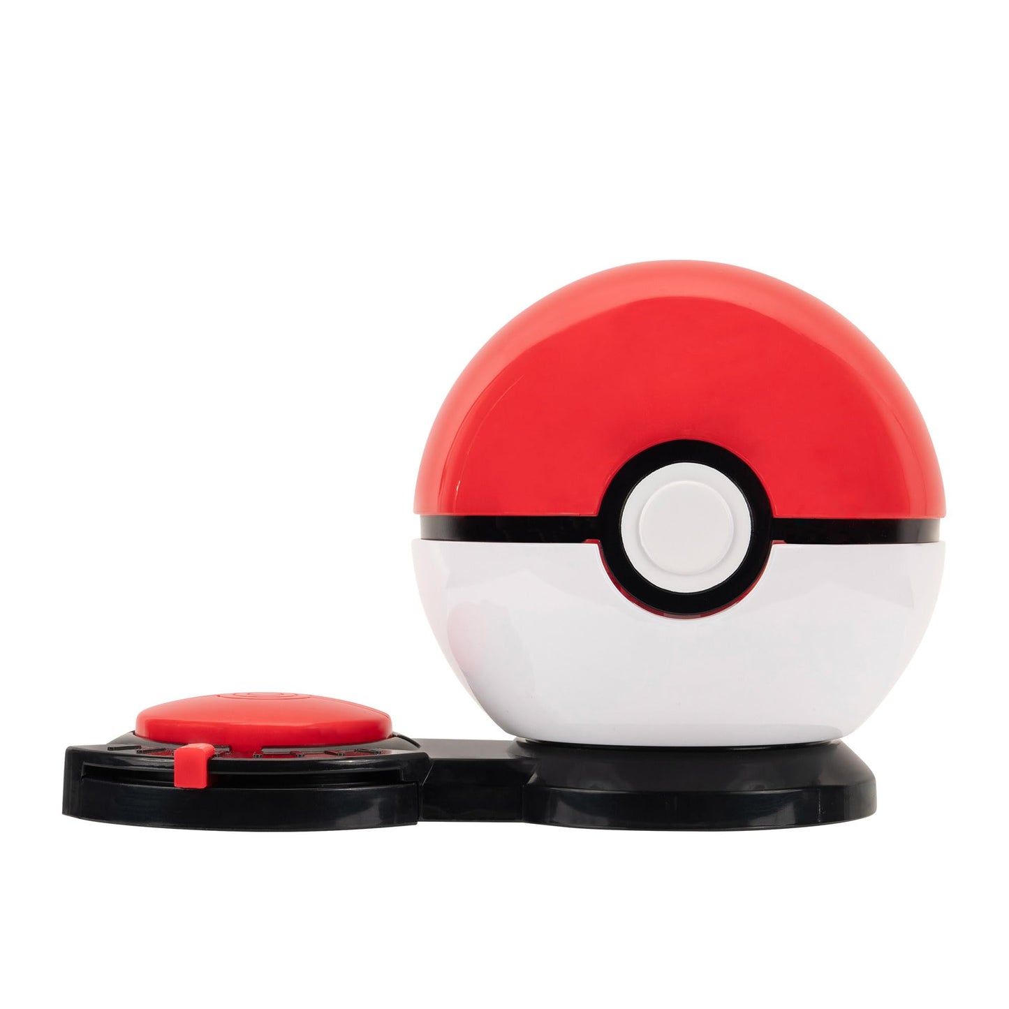Pokémon Surprise Attack Game featuring 2-inch Larvitar, Scorbunny, Poké Ball, Ultra Ball, and 6 attack discs.