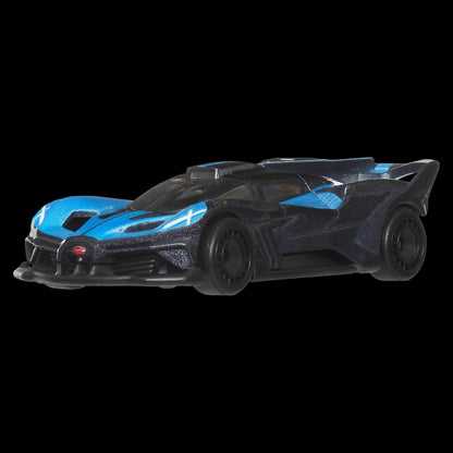 Hot Wheels Premium Car Culture Collectible Toy Car, 1:64 Scale Die-Cast Bugatti Bolide, Eurospeed Vehicle with Real Riders Tires, JBK79