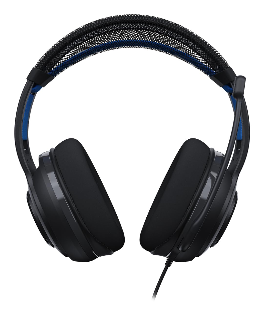 Turtle Beach Atlas 200 Black wired gaming headset for PS5 and PS4, featuring over-ear design and adjustable headband.