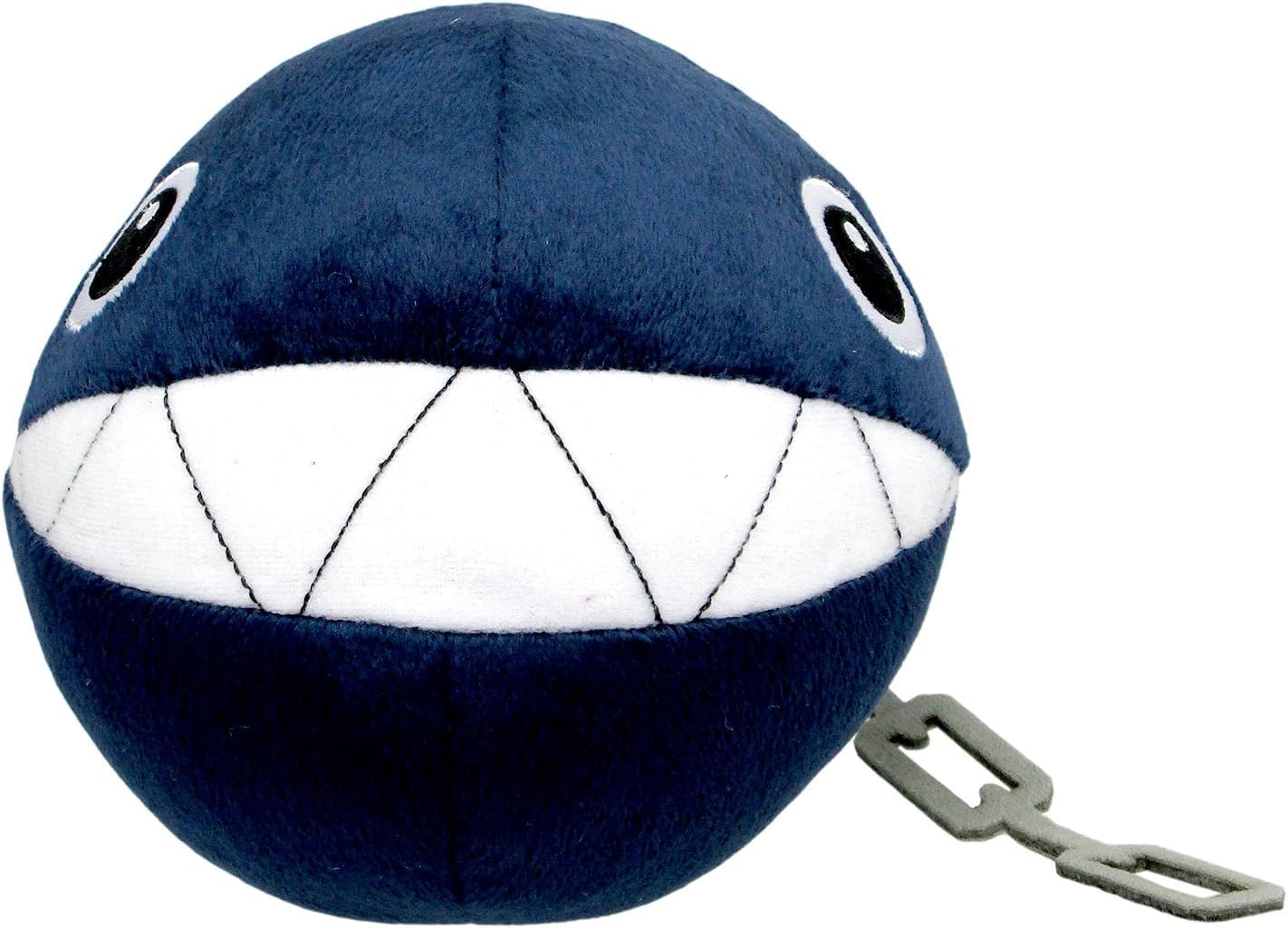 Together Plus Super Mario Chain Chomp plush toy, 14 cm, soft and detailed, perfect for fans and collectors of Nintendo merchandise.