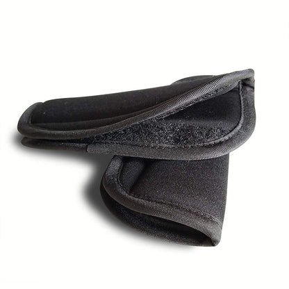 Black SeedFuture baby pushchair seat strap covers with Velcro, adjustable universal pram shoulder belt cushion pads for children.