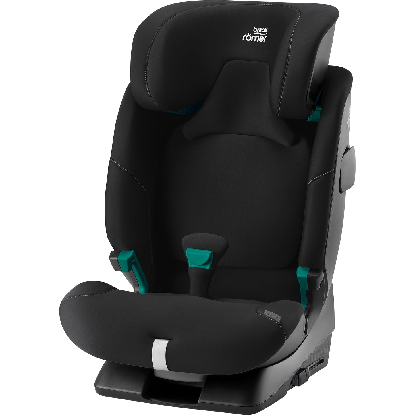 BRITAX RÖMER Car seat ADVANSAFIX 2 Z-LINE, for Children from 76 to 150 cm (i-Size) with and Without Isofix, 15 Months to 12 Years, Space Black