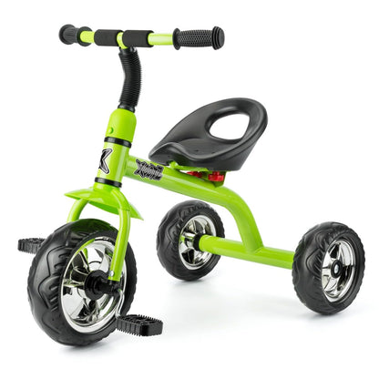 Xootz tricycle for kids featuring an easy clip design and portable frame, ideal for outdoor fun and play.