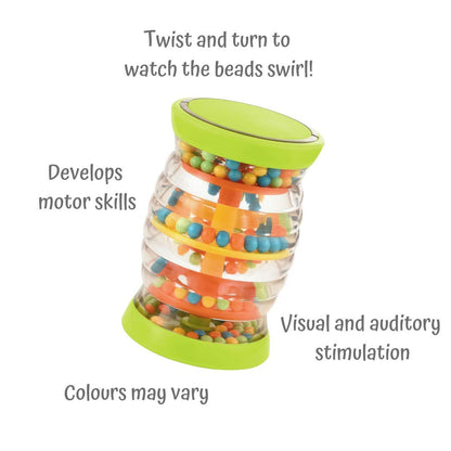 Halilit My First Baby Band Gift Set. Musical Instrument for Babies. Baby & Toddler Sensory Music Toys includes Egg Shaker, Cage Bell, Baby Maraca, Tube Shaker & Fun Rattle. For Boys & Girls 6 Months +