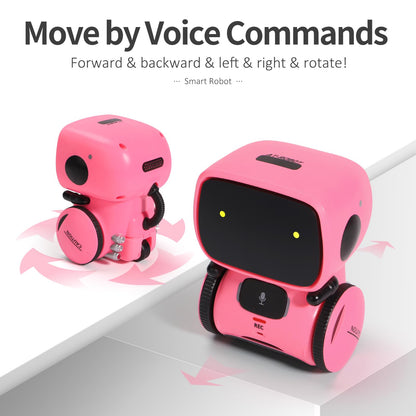 GILOBABY Interactive Smart Robot for Kids, Intelligent Children's Robotic Toy 3 Years Old Up, Voice Control & Touch Sense, Dance, Sing, Walk, Record & Speak Like You