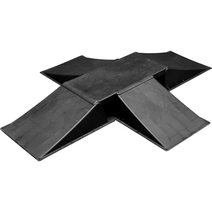Senshi Skate Ramp | 5 Piece Skateboard Ramp Set For Garden BMX, Scooters, Bikes | Heavy Duty Mini Trick & Flips Ramp For Children & Teenagers up to 100KG | Skatepark Equipment For Home
