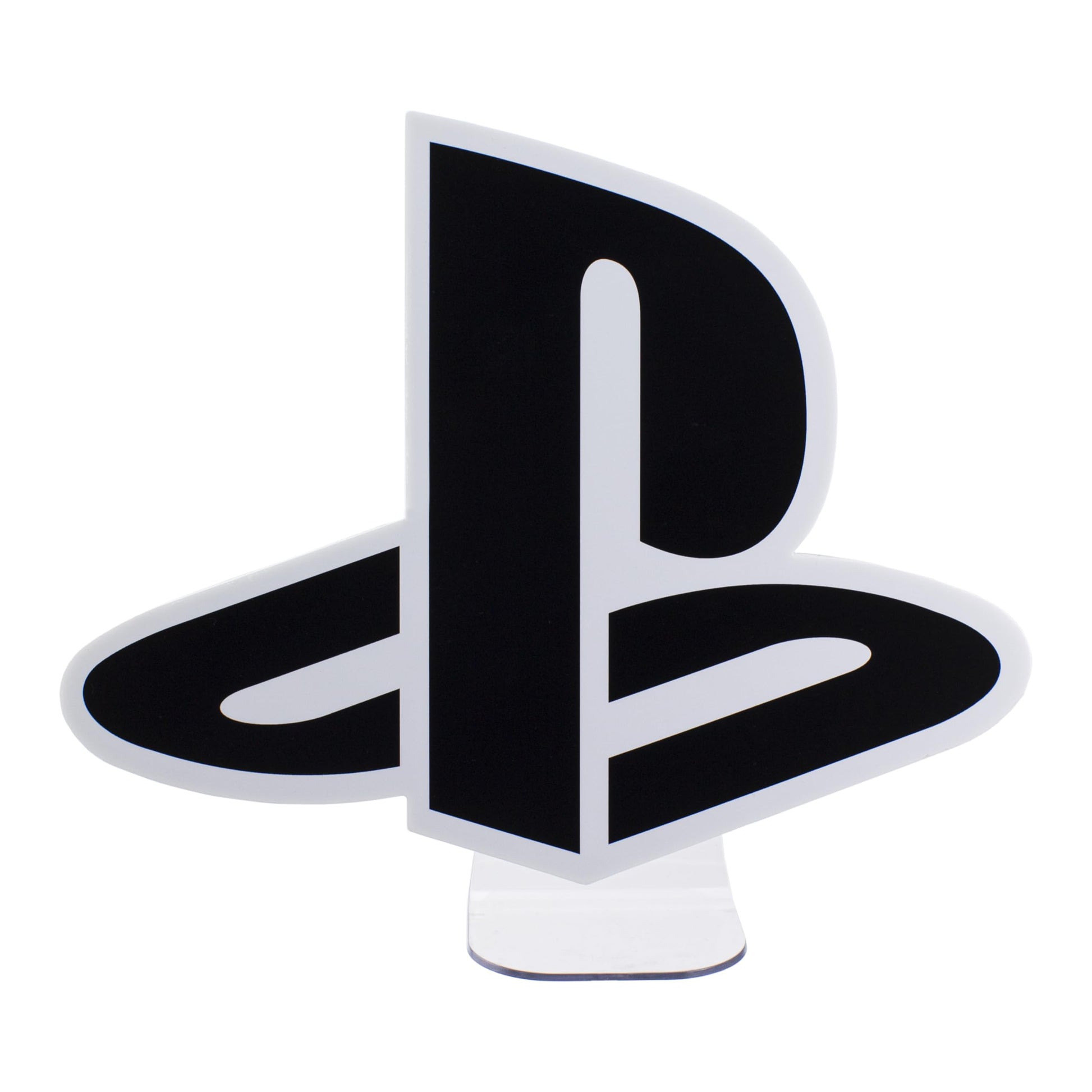 Paladone Playstation logo light with three adjustable lighting modes, officially licensed gaming merchandise.
