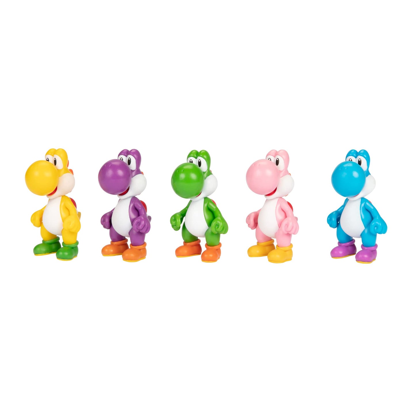 Nintendo Yoshi Figures Set of 5, 6.5 cm