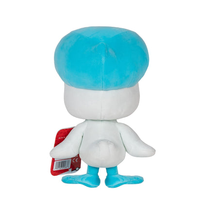 8-inch Pokémon Quaxly plush toy featuring authentic details and vibrant colors, perfect for collectors and fans.
