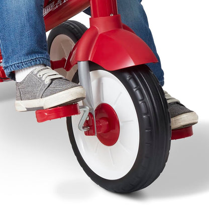 Radio Flyer 3-in-1 Stroll 'N Trike, Red Toddler Trike For 1.5-5 Years Old