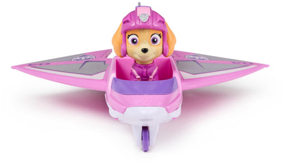 Paw Patrol: Air Rescue Skye Action Figure & Hero Claw Jet Plane with Retractable Claw, Rescue Basket & Bunny, Kids’ Toys for Boys & Girls Aged 3+