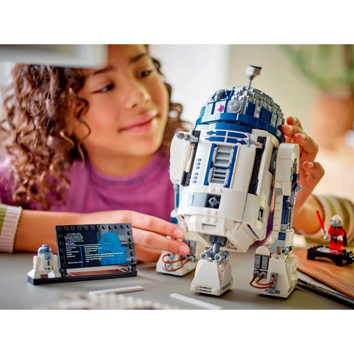 LEGO Star Wars 75379 R2-D2 Building Toy - Play and Display Droid Figure with Rotating Head, Periscope & Tools - incl. a Darth Malak Minifigure - Gift for 10+ Year Old Boys & Adult Fans