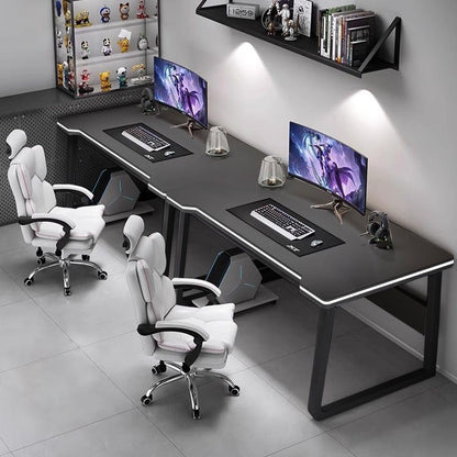 XUEGW Gaming Desk, PC Table Student Writing Desks, Modern Wood Desk for Computer, Gamer Table for Home, Office