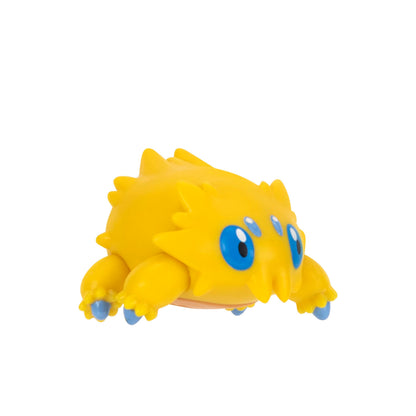 Pokémon Battle Figure 6 Pack with 2-inch figures: Pikachu, Joltik, Galarian Darumaka, Riolu, Chikorita, and Cleffa.