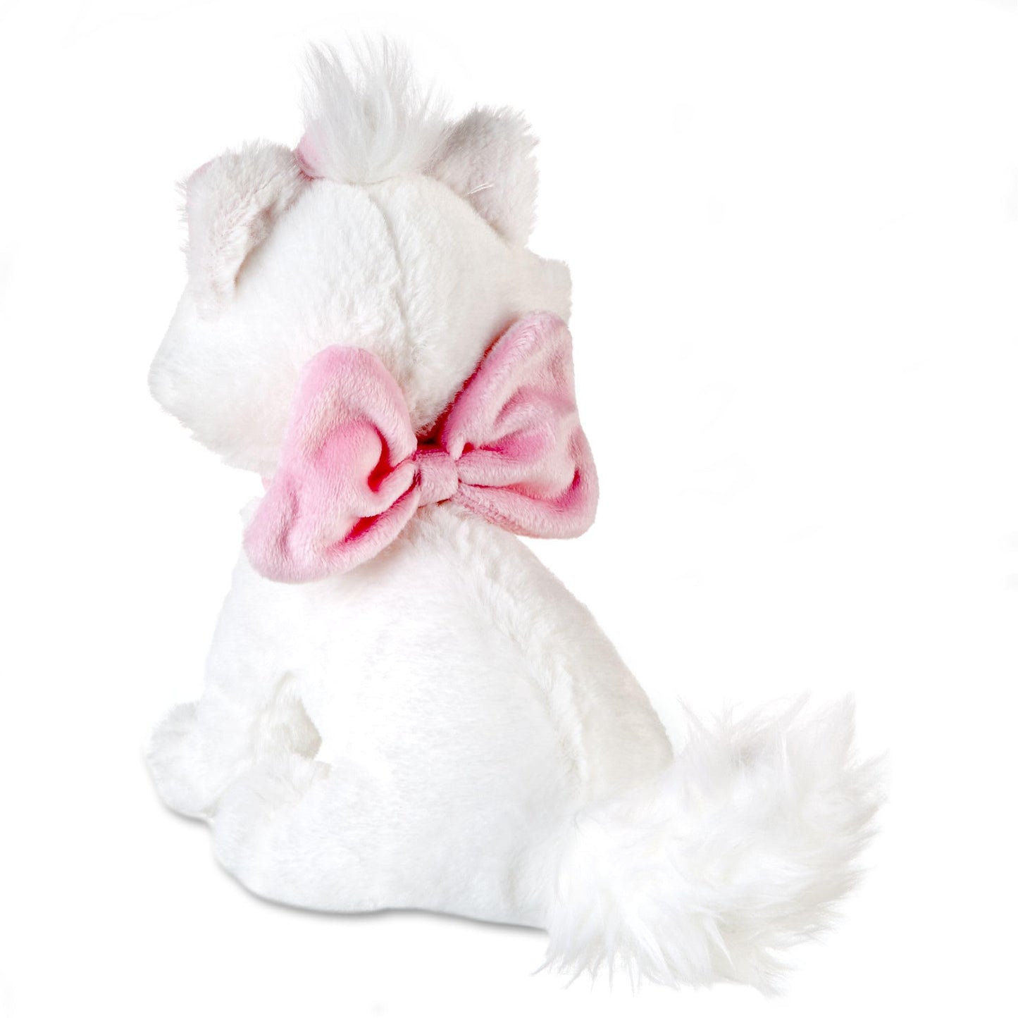 Disney Store Official Marie Mini Bean Bag, The Aristocats, 19cm/7”, Small Cute Plush Stuffed Animal, Cuddly Soft Toy Kitty Features Detailed Sculpting and 3D Pastel Bows, Squeezable Huggable Pet