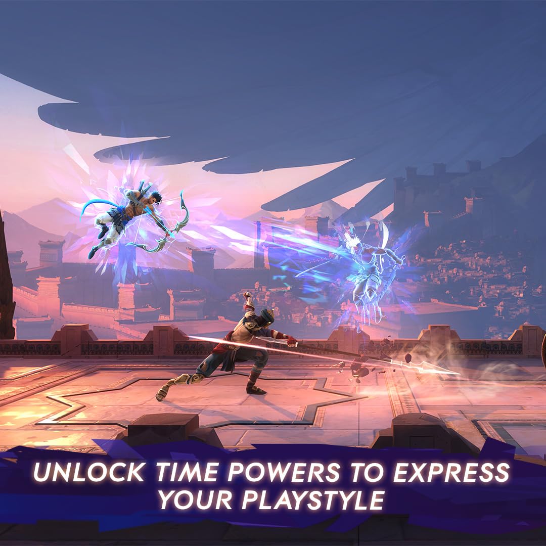 Nintendo Switch game case for Prince of Persia: The Lost Crown by Ubisoft with artwork featuring the game's title and characters.
