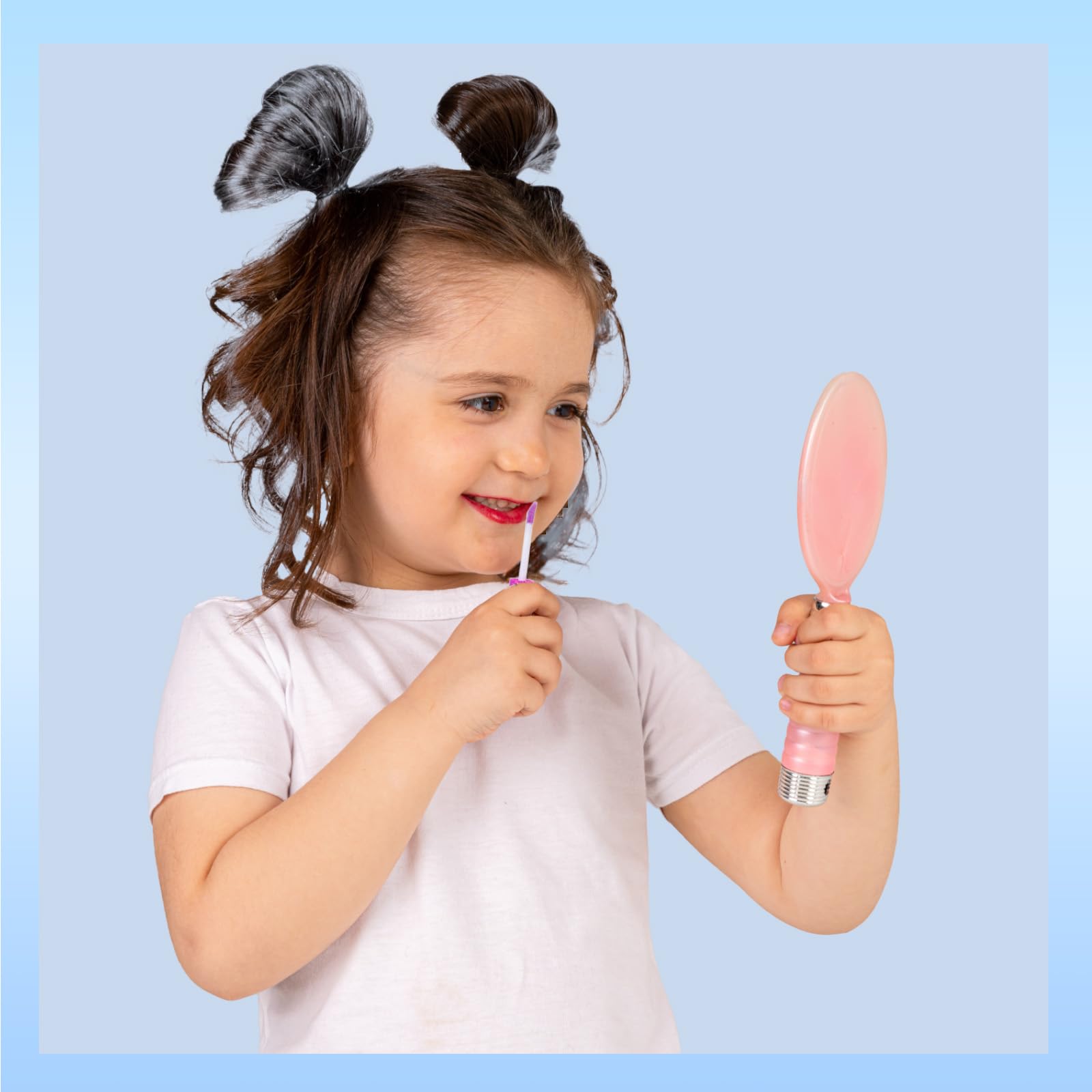 Disney Minnie Mouse 7-piece lip gloss set by Townley Girl, featuring vibrant colors, perfect for girls' parties and sleepovers.