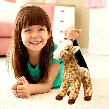 Spiritzohic Giraffe Plush Doll, Kids Cartoon Cuddly Plush,Soft Giraffe Toy,Cute Stuffed Animal Doll,Kawaii Fluffy Soft Toy, for Boys and Girls
