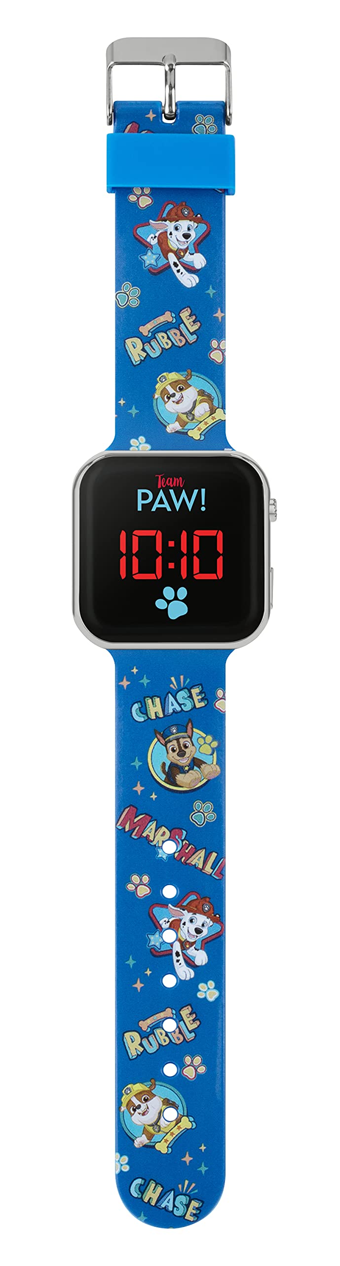 Paw Patrol Kids Blue Strap LED Watch PAW4345