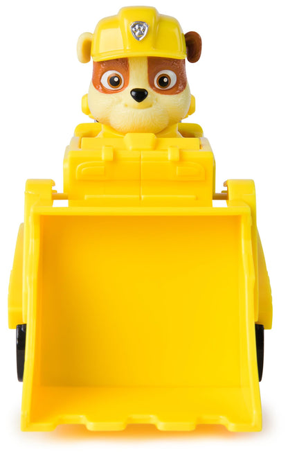 Paw Patrol, Rubble’s Bulldozer Toy Truck with Collectible Action Figure, Sustainably Minded Kids’ Toys for Boys & Girls Aged 3 and Up