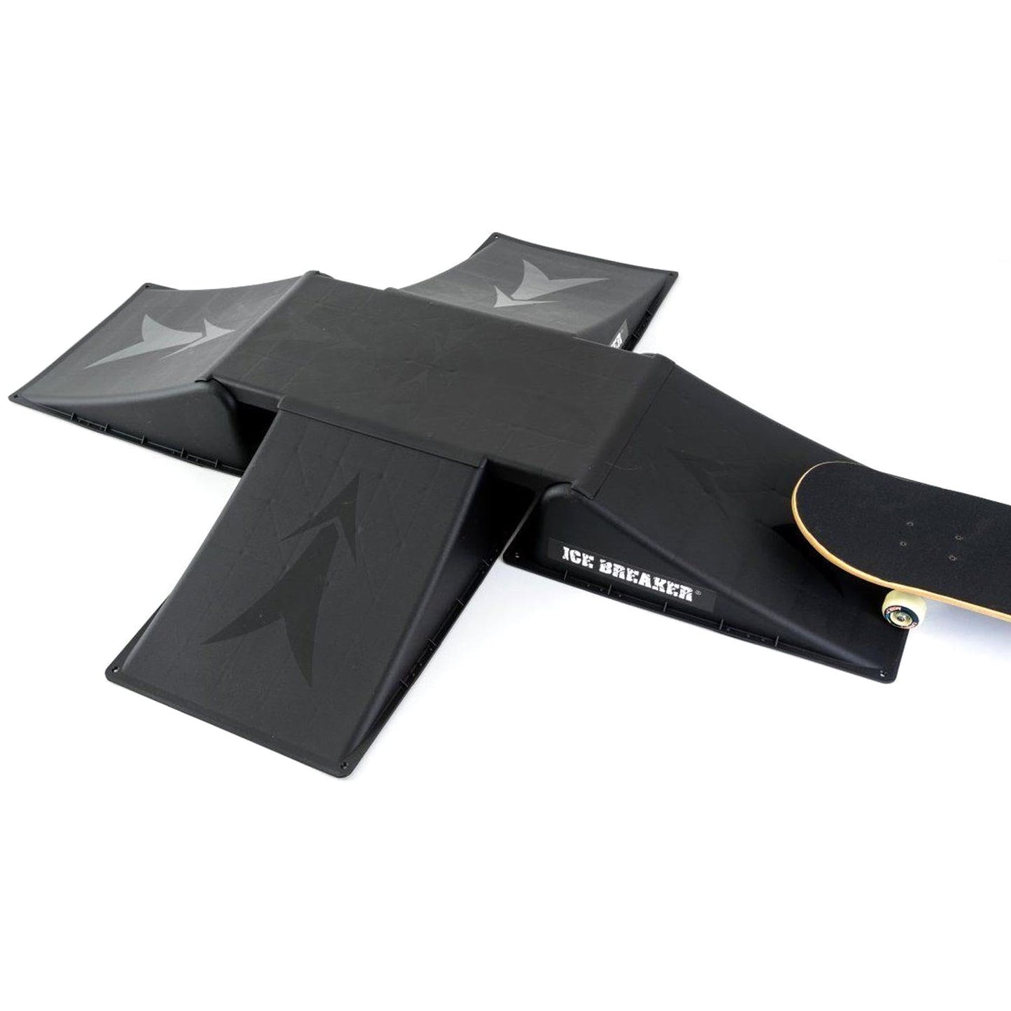 Ice Breaker Children's 4-Way Mini Skateboard Ramp