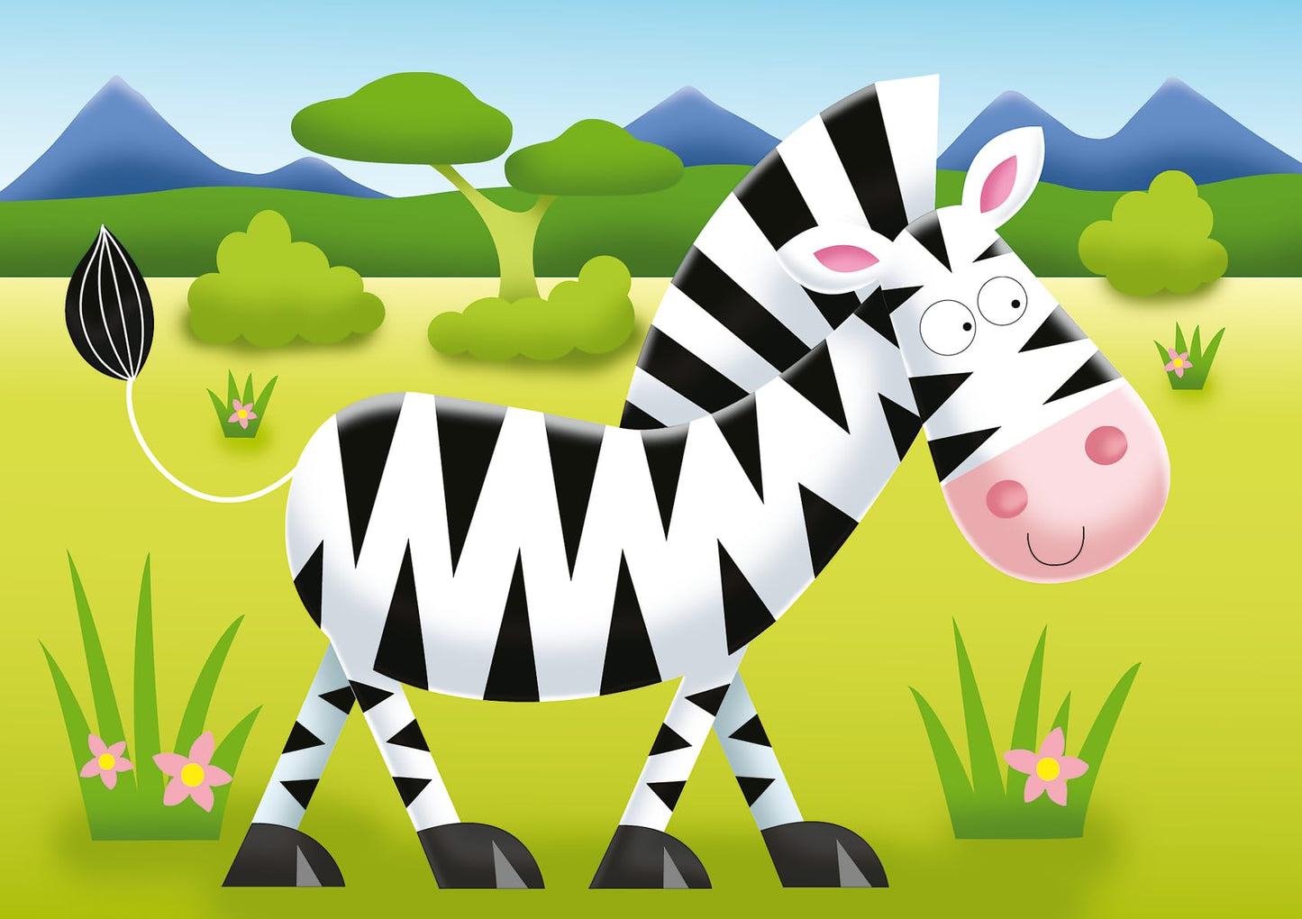 Ravensburger On Safari My First Jigsaw Puzzles (2, 3, 4 and 5 Piece) Educational Toys for Toddlers Age 18 Months and Up