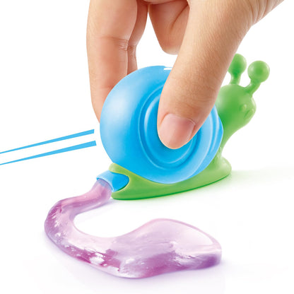 Go Gooey Snails mystery pack by So Slime featuring stretchy slime snails with surprise inside, perfect sensory fidget toys for kids 6+