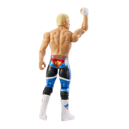 Mattel WWE Cody Rhodes “The American Nightmare” Action Figure, Main Event Series #153 6-inch Collectible with 10 Articulation Points & Life-Like Look, JCV37