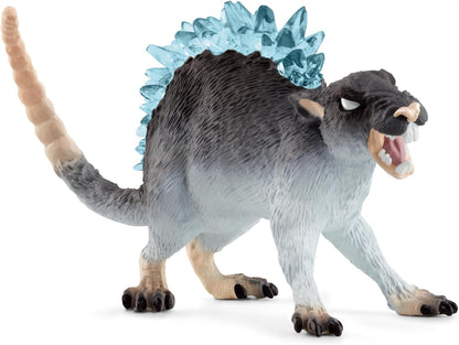 SCHLEICH Eldrador Creatures - 40 PC Ice Battle Cave with Rat Toy Playset - Frozen Rodent Figurine for Boys and Girls with Expandable Fortress - Interactive, Imaginative Play for Kids Ages 7+ | 42676