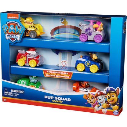 Paw Patrol: Pup Squad Racers, 6-Piece Vehicle Gift Set, Kids’ Toys for Boys & Girls Aged 3 and Up