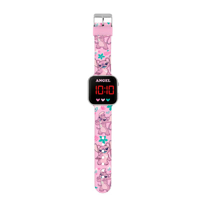 Disney Lilo and Stitch LED Strap Watch LAS4087