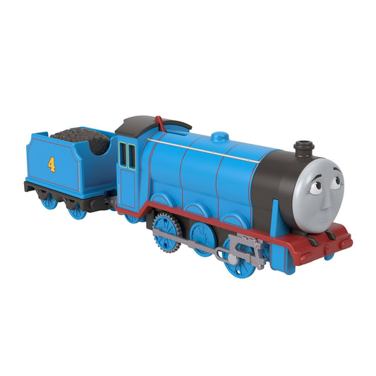 Thomas & Friends Motorized Toy Train, Classic Gordon Battery-Powered Engine & Cargo Car, Storytelling Play for Preschoolers, JGF96