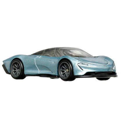 Hot Wheels Premium Car Culture Speed Machines™ 5-Pack of Toy Cars, Full Metal Body, Real Riders™ Tires, 1:64 Scale Sports Cars, Gift for Collectors, HFF42