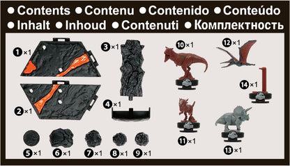 EPOCH Games - 7512 Jurassic World Volcano Quake -Balancing Game- - Action Game