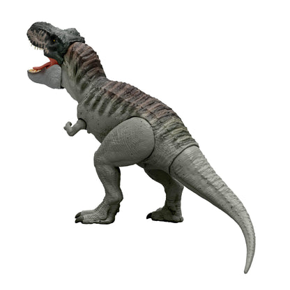 Mattel Jurassic World Rebirth Power Devour Tyrannosaurus Rex Dinosaur Figure with Tongue Activated Constant Chomp, Lights & Sounds, Digital Play, JGB50