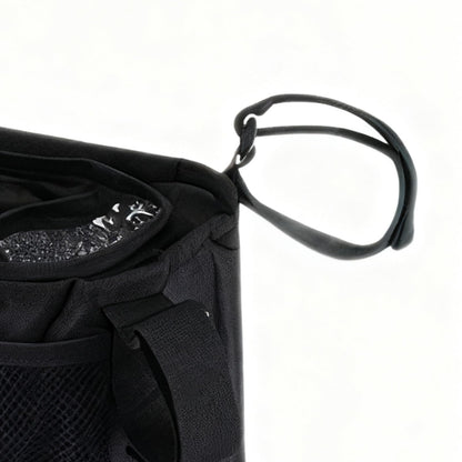 Double Stroller Organizer - Spacious Water Proof Organization with 3 Compartments | Baby Stroller Organizers,for Daily Baby Parents Home Outdoor Camping Walking Home