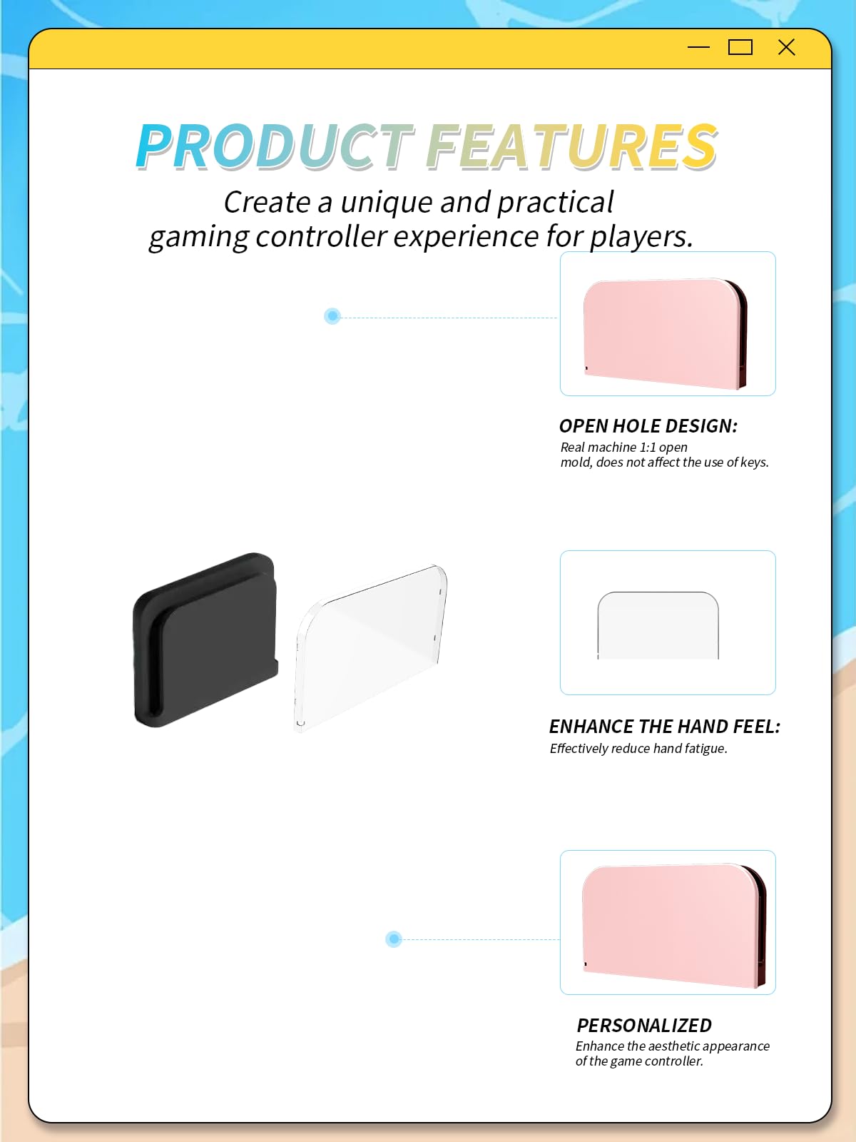 Pink yystao protective cover for Nintendo Switch 2 dock station, shockproof, dustproof PC material case with all-round protection.