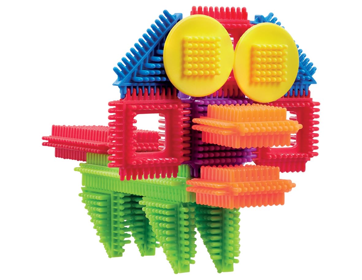 Stickle Bricks Fun Tub - Inspire Creativity and Motor Skills, Safe and Durable Construction Toy, Versatile Play Possibilities, Convenient Storage, Suitable for Ages 18 Months and above