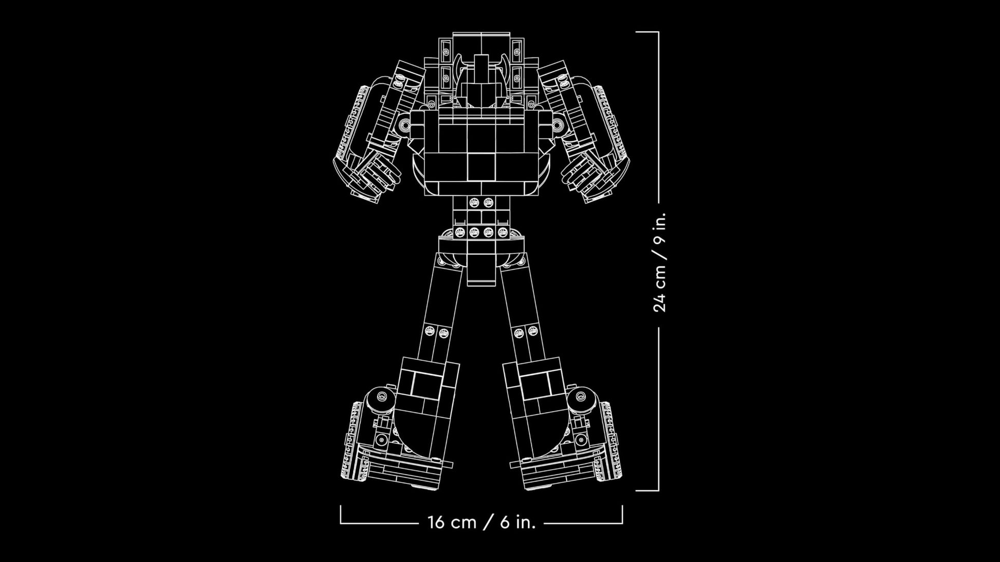 LEGO Icons Bumblebee action figure building set, detailed robot model, converts to vehicle mode, collectible for adults.